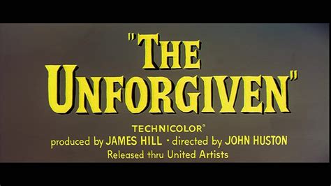 Le Vent de la plaine The Unforgiven 1960 Bande annonce d époque