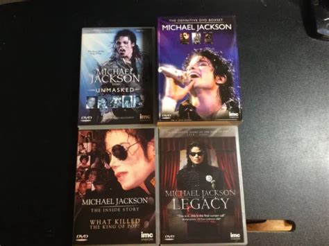 Michael Jackson Definitive Collection Triple Dvd Boxset Legacy Unmasked