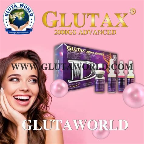 Glutax Gs Advanced Recombined White For Skin Whitening Packaging