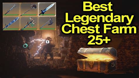 Best Legendary Chest Farm Solo Level 25 Guarantee Enshrouded Youtube