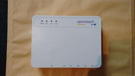 Openreach Modem Fibre Connection Broadband Uk Electronics