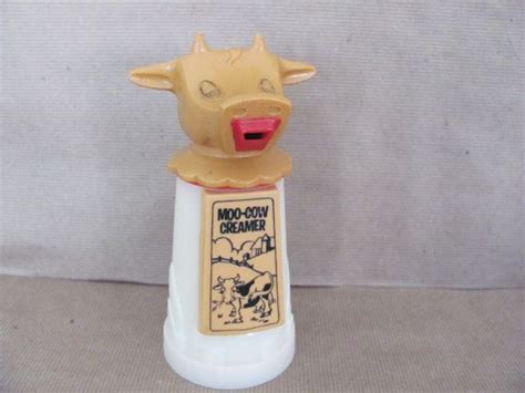 Vintage Moo Cow Creamer 1960s Plastic Cow Creamer Etsy Cow Creamer