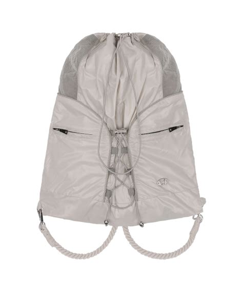 Musinsa Nasty Fancy Club Nf Candor Nylon Rope Baggage Sack Gray