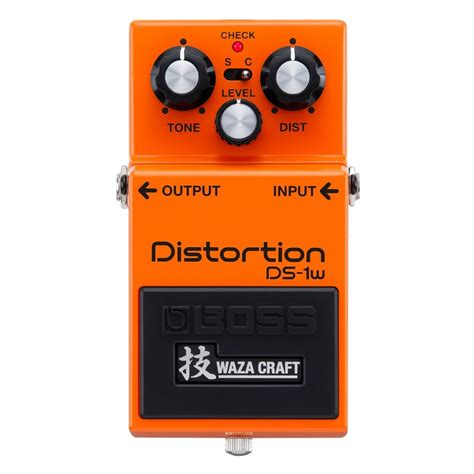 Boss Ds W Waza Craft Distortion Pedal Gear Music