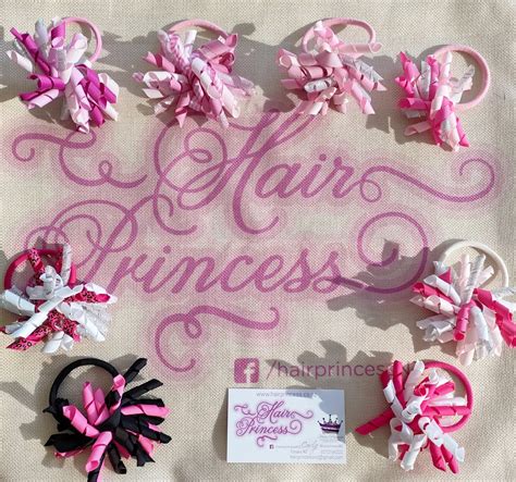 Twirly Ribbon hair ties - short | Hair Princess NZ