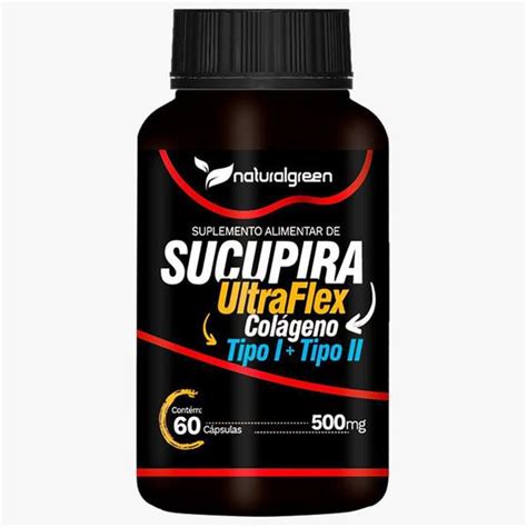 Sucupira Ultraflex Mg Caps Natural Green Fitoter Picos E