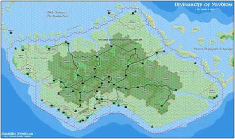 Alphatia 24 Miles Per Hex Thorfinn Tait Cartography