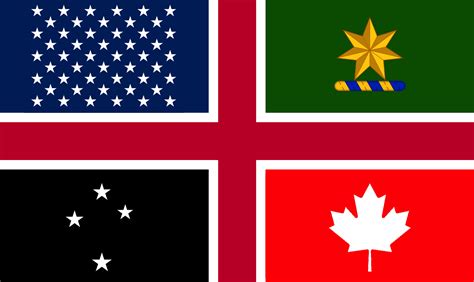 Anglosphere Flag Design Rvexillology