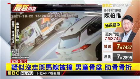 悚！男童疑沒走斑馬線遭左轉貨車撞 人捲車底 Newsebc Youtube