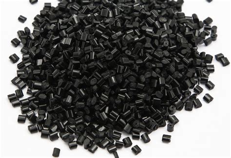 6mm Black Reprocessed HIPS Plastic Granule For Photo Frame Making