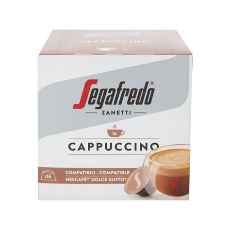 Capsule Cappuccino Segafredo Compatibili Dolce Gusto Nescaf