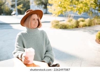 Smiling Mature Middle Aged Woman 5055 Stock Photo 2262497087 Shutterstock