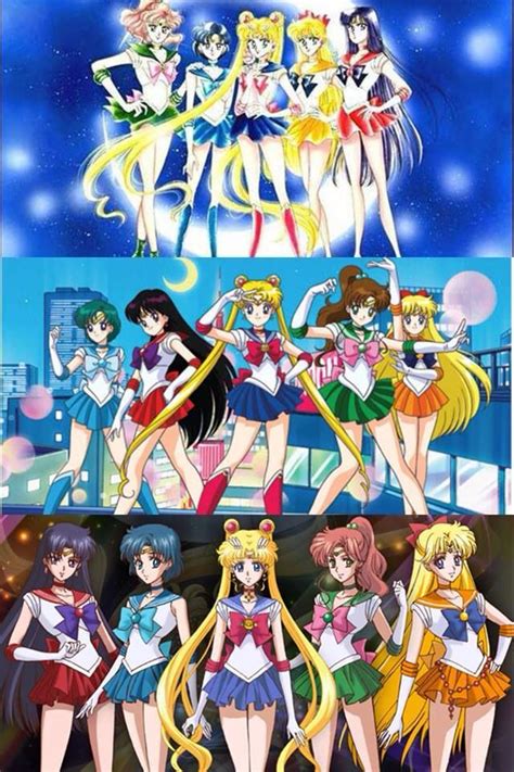 Original Sailor Moon Series Sailor Moon Crystal Wiki Fandom Atelier