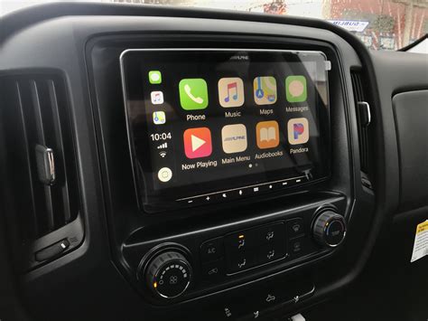 CarPlay Installs Alpine ILX F309 HALO9 In A 2018 Chevy Silverado