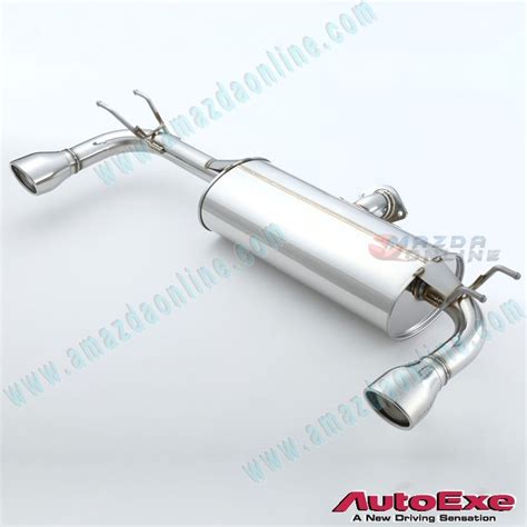 Autoexe Stainless Steel Exhaust Cat Back Fits Mazda Mx Dr