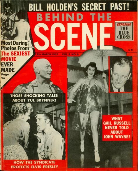 Behind The Scene Magazine 1957 Rpulp