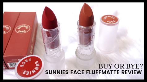 Honest Review Sunnies Face Fluffmatte Lipstick Kikaysikat