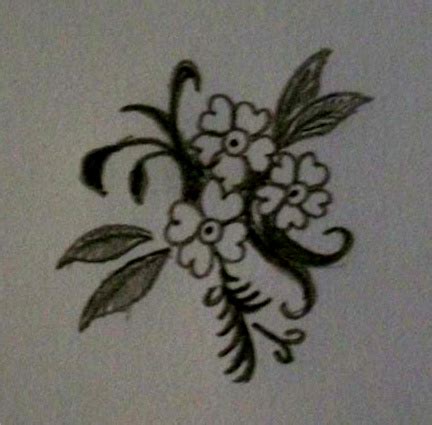 Simple Henna Art Designs Tatuajes Lotusblume Dope Inks Usw Delicados