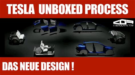 Teslas revolutionäres Design Unboxed Process Investor Day Serie