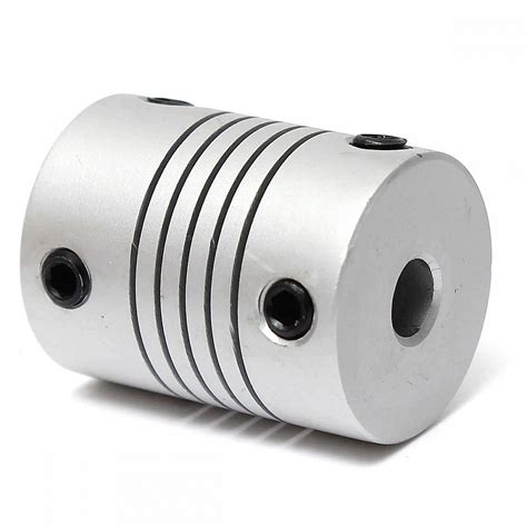 Mm X Mm Aluminum Flexible Shaft Coupling