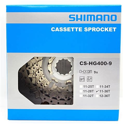 Shimano Alivio Sora Cs Hg400 9 9 Speed Cassette 11 36t For Mtb Road Bike Ebay