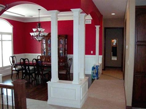 Square Pillar Designs For Home Interiors Building Interior Wood Square Pillars Cheap Kitchen