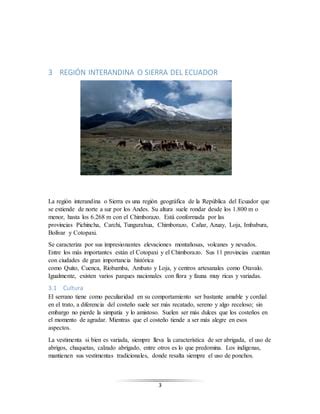 Regiones Del Ecuador PDF