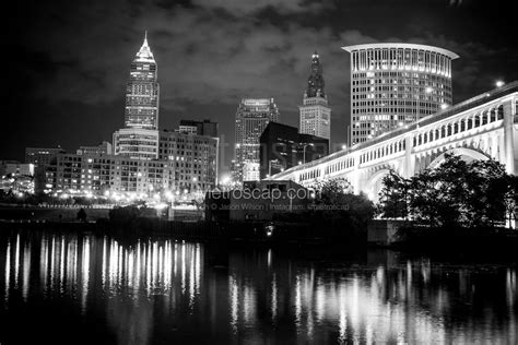 Cleveland Skyline Drawing