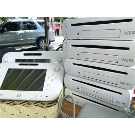 Nintendo Wii U Jp Us 32 และ 8 Gb เครื่องแท้มือสอง Shopee Thailand