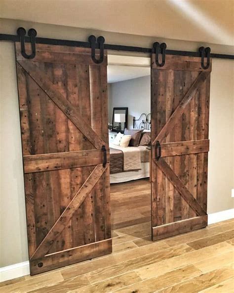 Reclaimed Wood Sliding Barn Doors Grain Designs