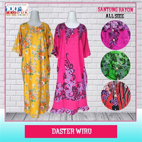 Distributor Daster Wiru Dewasa Pusat Grosir Baju Pakaian Murah Meriah