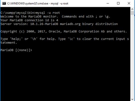 Cara Mudah Masuk Database MySQL Dengan CMD Ifdsyaifuddin