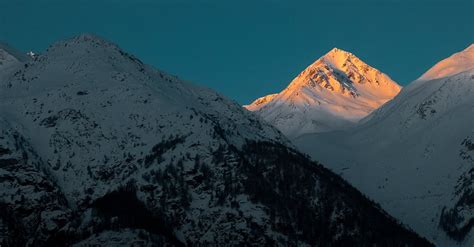 Mountains Covered with Snow · Free Stock Photo