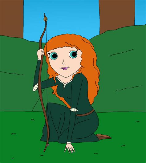 Merida Archery Mission by RobsonDoodle on DeviantArt