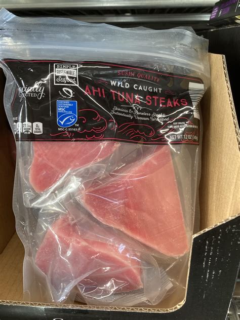 Ahi Tuna Steaks have reappeared in King of Prussia, Pennsylvania : r/aldi