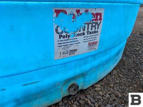 Behlen Country Poly Stock Tank Booker Auction Company