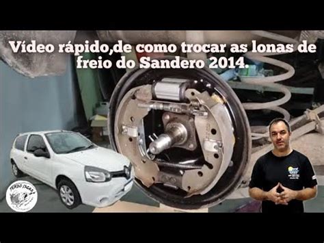 Vídeo rápido de como trocar as lonas de freio traseiro do Clio YouTube