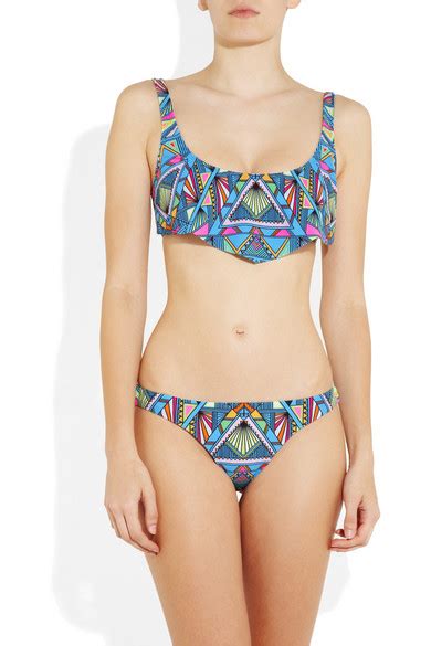 Mara Hoffman Inca Printed Bikini NET A PORTER