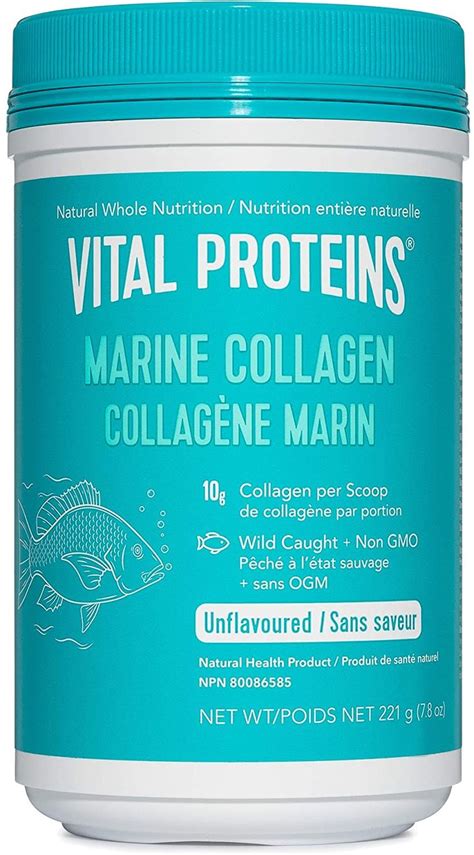 Marine Collagen Peptides Powder Vital Proteins G Per Serving