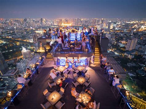 Moon Bar Rooftop Bar In Bangkok Banyan Tree Bangkok