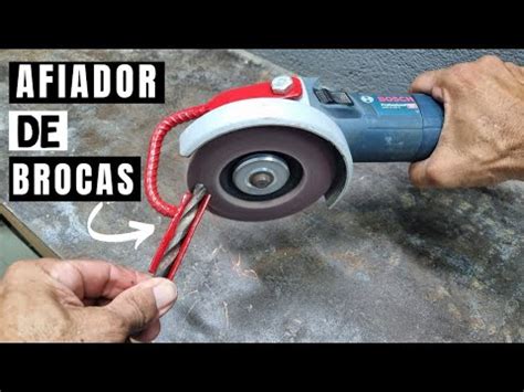 Como Fazer Um Afiador De Broca Para Usar Na Esmerilhadeira YouTube