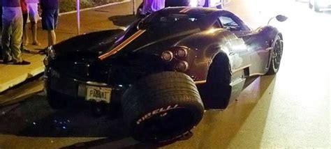 Here's The First Known $1.4 Million Pagani Huayra Crash In America