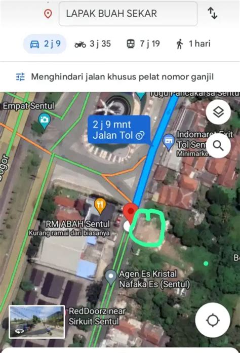 Tanah Pintu Tol Sirkuit Sentul Jual Cepat 1 800 Mtr Cocok U Hotel Dll