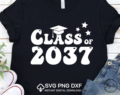 Class Of 2037 Grow With Me Class Shirt Svg Back To School Svg Etsy