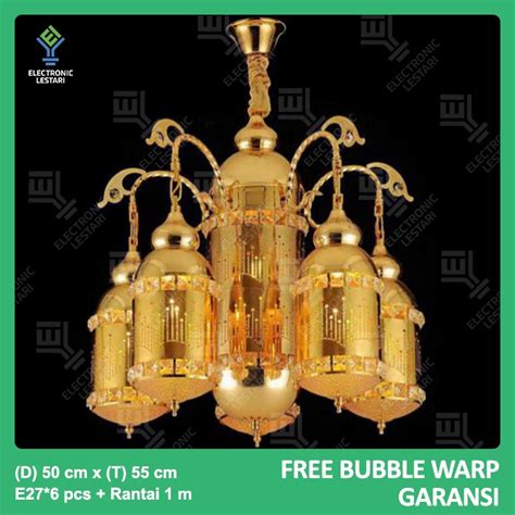 Jual Lampu Gantung Turki Klasik Antik Maroko Masjid Musholla Hias