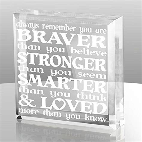 Kate Posh Always Remember You Are Braver Than You Believe Stronger