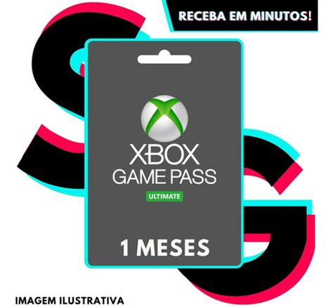 Cart O Presente Gift Card Xbox Game Pass Ultimate M S Parcelamento