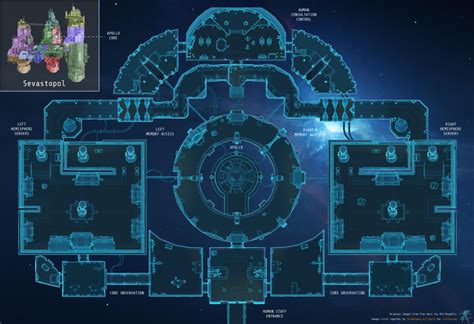 Maps Sevastopol Station Alienrpg Game Level Design Map