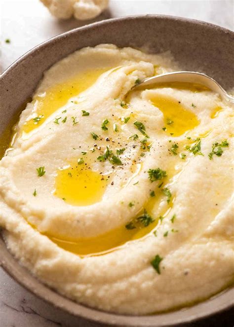 Creamy Mashed Cauliflower Recipetin Eats