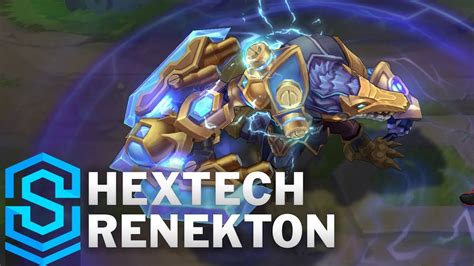 Hextech Renekton Skin Spotlight League Of Legends Youtube